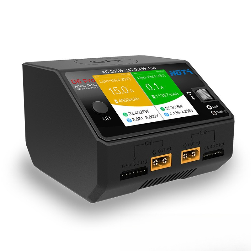 HOTA D6 Pro 650W 200W 듀얼 파워 AC - Hota D6 Pro Dual Lipo Charger 리뷰 및 가격