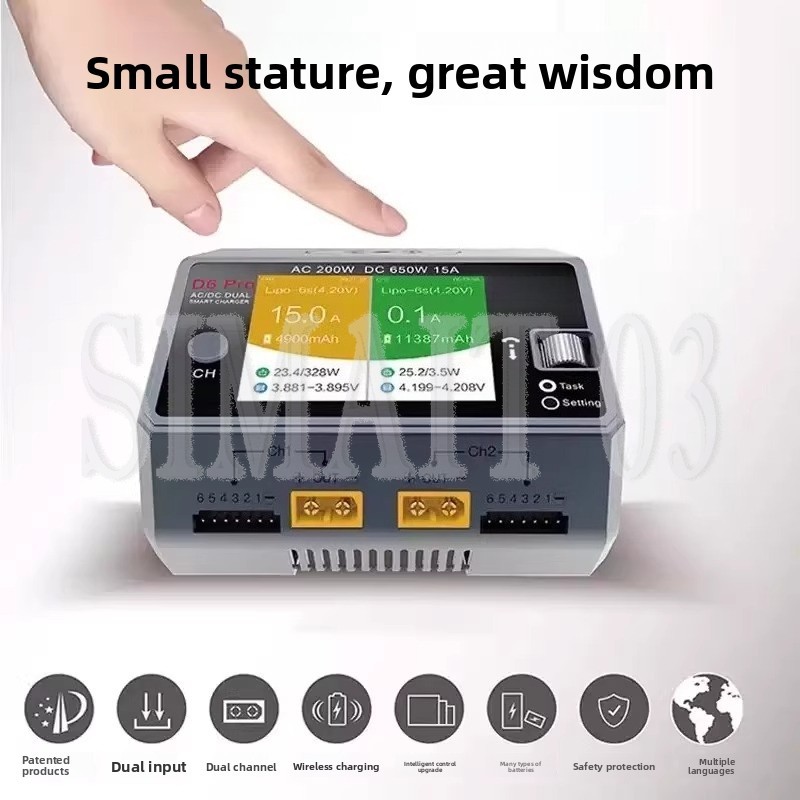 HOTA D6 Pro 스마트 밸런스 충전기 |   듀얼 - Hota D6 Pro Dual Lipo Charger 리뷰 및 가격
