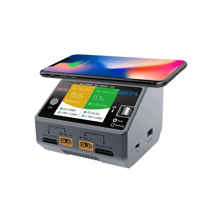 HOTA D6 Pro 듀얼 채널 충전기 AC 200W  - Hota D6 Pro Dual Lipo Charger 리뷰 및 가격