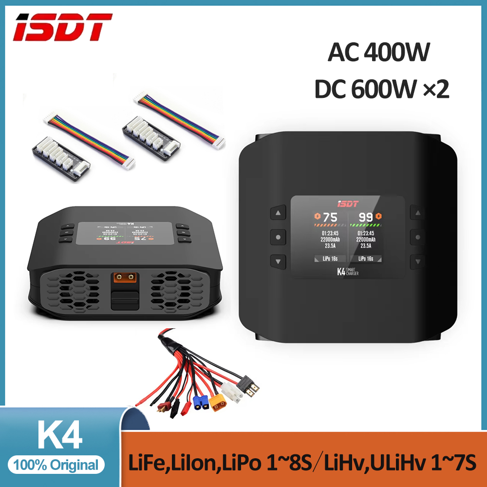 ISDT K4 1~8S 리튬 배터리 스마트 충전기 AC - Isdt K4 Dual Lipo Charger 리뷰 및 가격